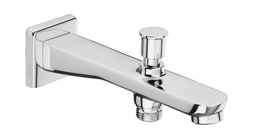 Stainless Steel Wall Spout With Button