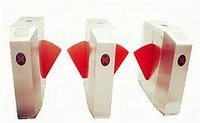 WIDE LANE FLAP BARRIER