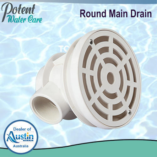 Round Main Drain