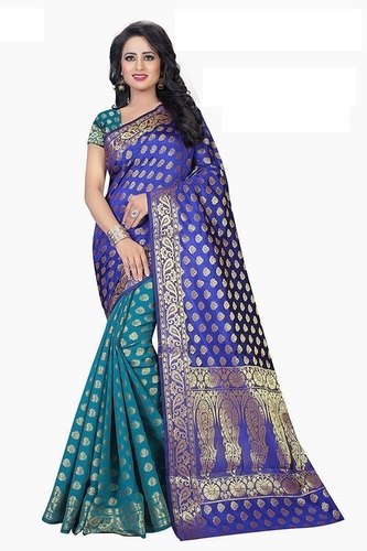 Fancy Banarasi Silk Saree