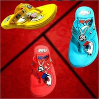 Printed Kids Slippers - Pu Upper, Eva Outsole | Suitable For Rainy, Spring, Summer, And Winter Seasons, Durable And Comfortable Design