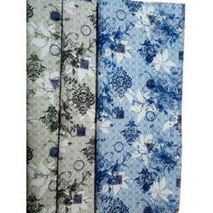 Mens Printed Casual Shirt Fabric - Fabrics Washable & Quick Dry | For Garment Use Plain Texture with Vibrant Print Pattern
