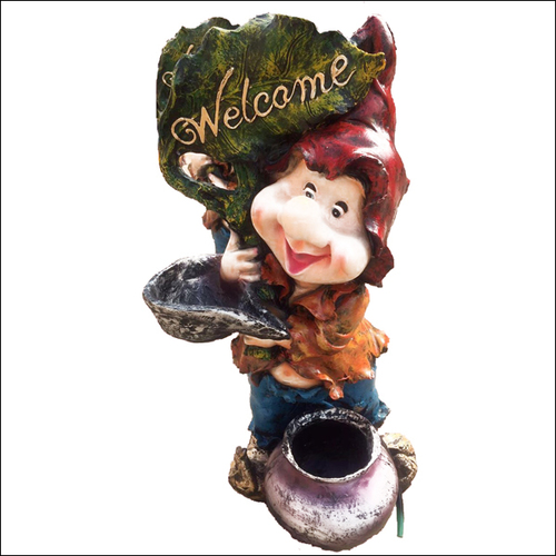 Welcome fountain