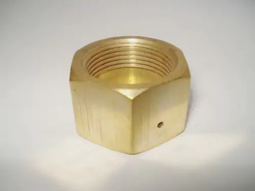 Brass Gas Hex Nut