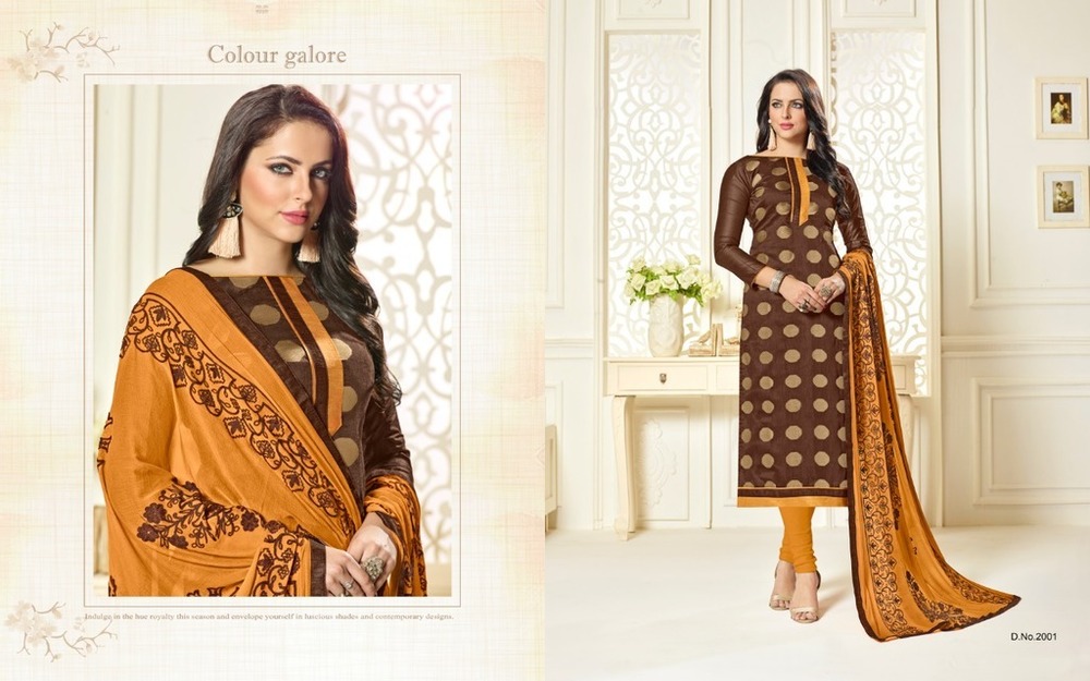 Traditional Banarasi Jacquard Suits