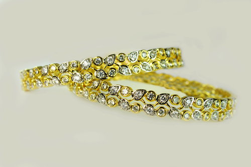 Fashion Sparkle Shine Bangles