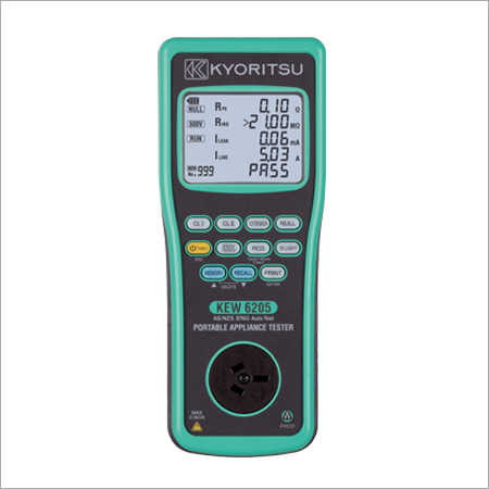 Digital Portable Appliance Tester Kew 6205 Warranty: 1 Year