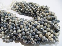 Best Quality AB Mystic Coated Gray Silverite Beads