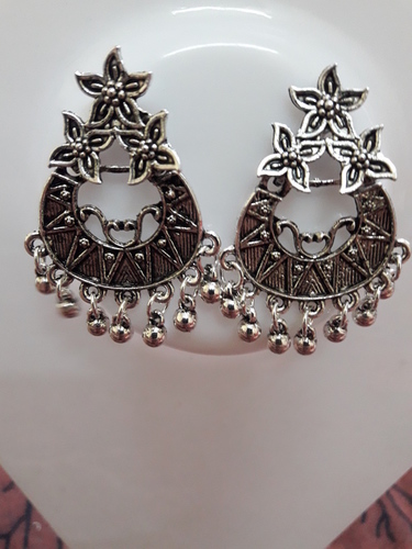 oxidised earrings