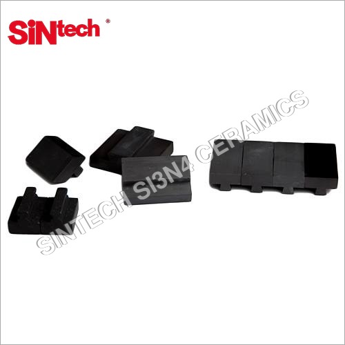 Black Silicon Nitride Ceramic Plate