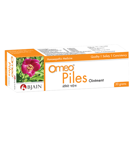 Omeo Piles - 2.5% Hamamelis Virginica 1.5% Hydrastis Canadensis Ointment | Relieves Anus Pain Sore Rectum Burning & Itching
