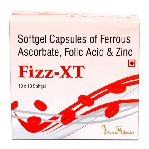 Ferrous Ascorbate & Folic Acid Softgel Capsules