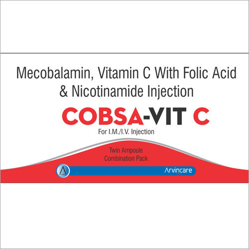 Vitamin C, Folic Acid & Nicotinamide Injection