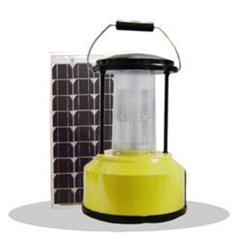 Yellow Solar Led Lantern