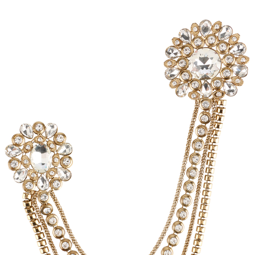 Sherwani Brooch - Alloy Composition, Elegant Design for Weddings and Anniversaries, Perfect Gift for Engagements and Parties