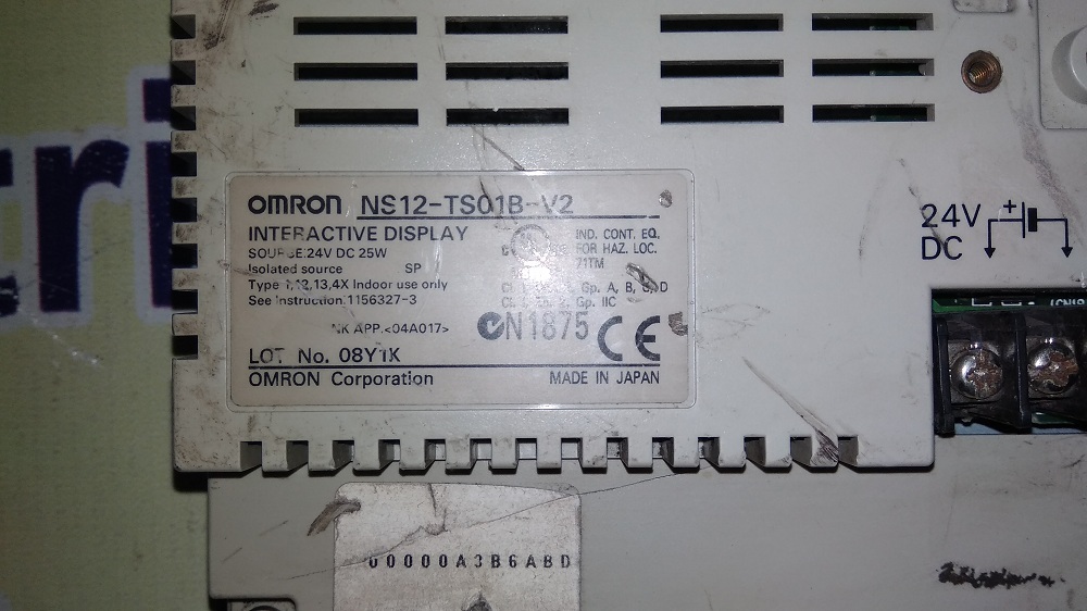 OMRON HMI