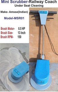 Railway Coach Floor Cleaning Machine
