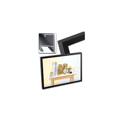 Door Frame - Wood/Metal, Varied Dimensions, Black | Durable, Stylish, Easy Install, Robust, Versatile, Reliable, Powder Coated Finish