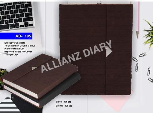 EXECUTIVE DIARY with Metal Clip
