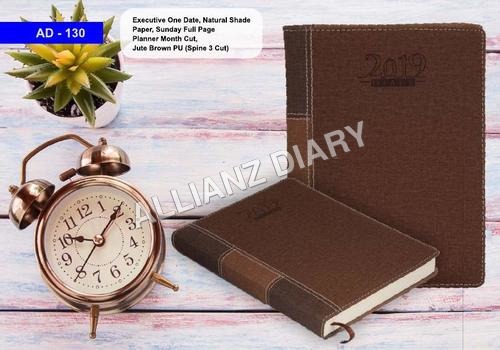 EXECUTIVE DIARY IN FABRIC PU