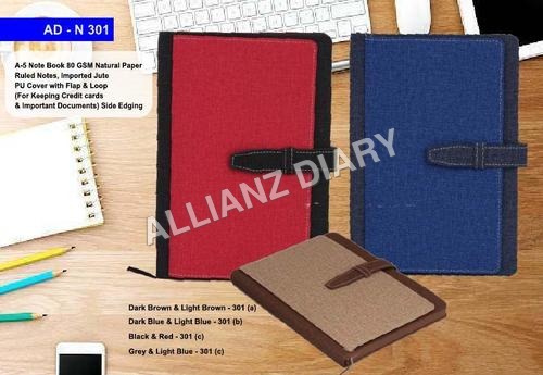 Fabric Pu Notebook Sewing Binding