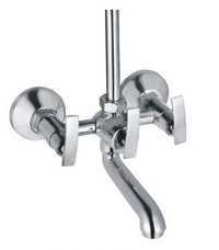 Brass Wall Mixer Telephonic With Bend Pipe