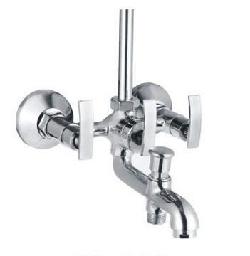 Wall mixer 3 In 1 with bend Pipe