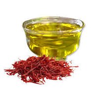 Saffron Oil - Cold Pressed, 10ml Glass Bottle | Pure Yellow Saffron Extract, 1-year Shelf Life, Store In Cool Dark Place