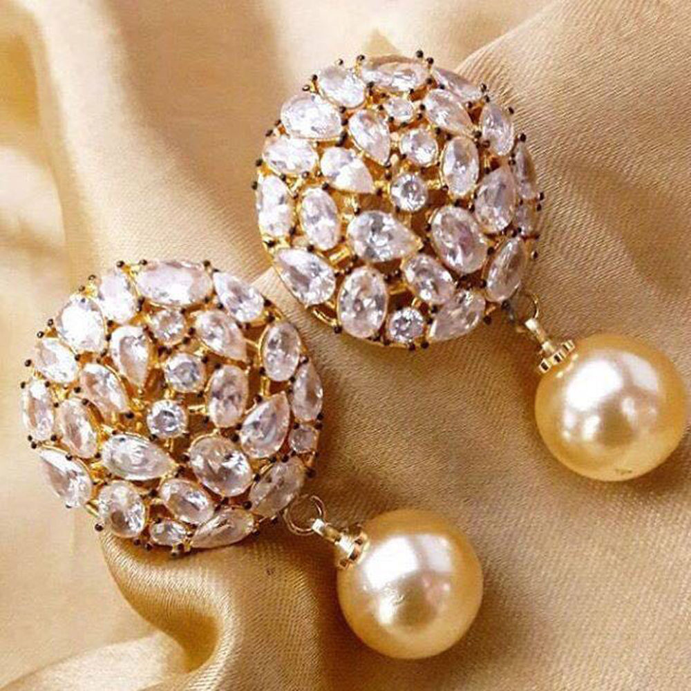 Diamond Gold Designer Earrings