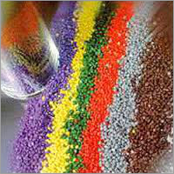 Colored Plastic Granules