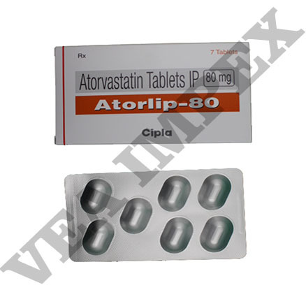 Atorlip 80 mg Tablet