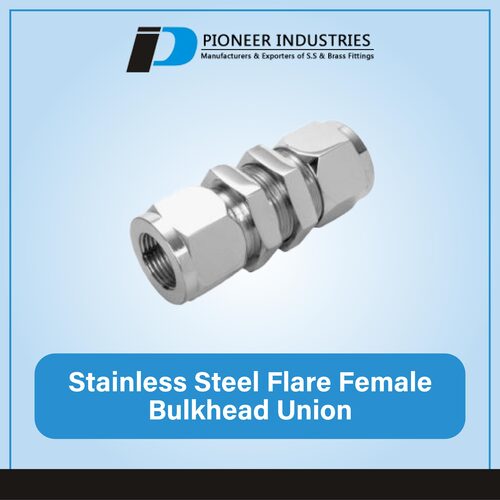 Stainless Steel Flare Bulk Head Union