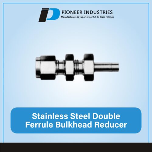 Stainless Steel Double Ferrule Bulkhead Reducer