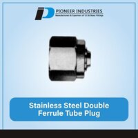 Stainless Steel Double Ferrule Tube Plug