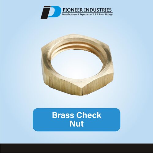 Brass Check Nut