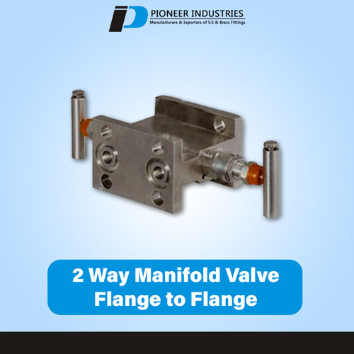 T Type Flange to Flange (T Type) 2 Way Manifolds Valves