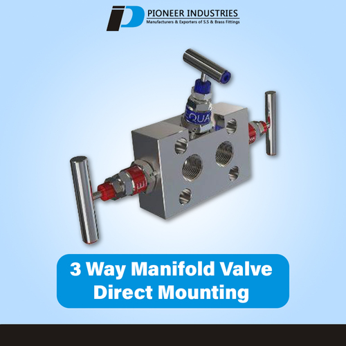 Direct Mount 3 Way Manifold Valves
