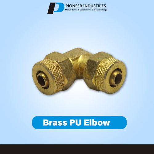 Brass Pu Elbow