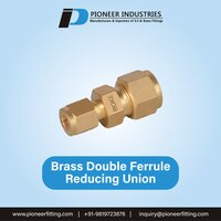 Brass Double Ferrule Reducing Union