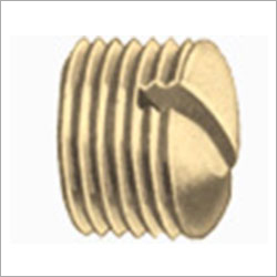 Slotted Head Plug