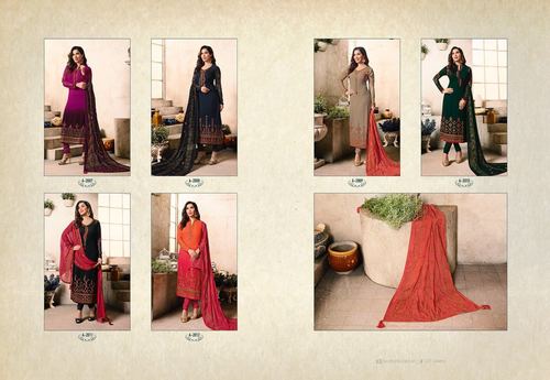 Straight Salwar Kameez (KARMA TRENDZ)