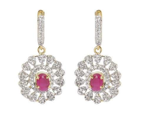 Stone Chakra Earring Gender: Women