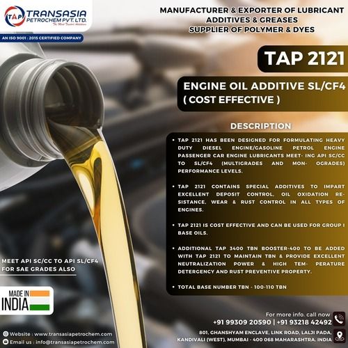 Heavy Duty Engine Oil Additive