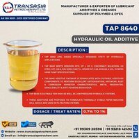 Hydraulic Oil Additive - Application: Automobile Industry