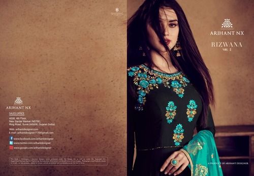 Blue Arihant Designer Salwar Suits