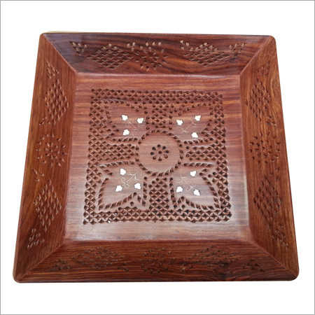 12X12 Jali Brass Tray By STAR EXPORTS