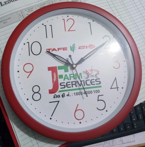 Personalized Clocks - Plastic Material | Unisex Design with Customizable Features for Unique Timekeeping Experience