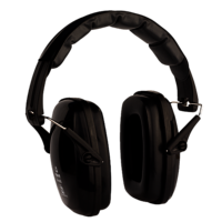 Ear Muff - Metal Build, Yellow And Black Color | Durable Ear Protection For Men
