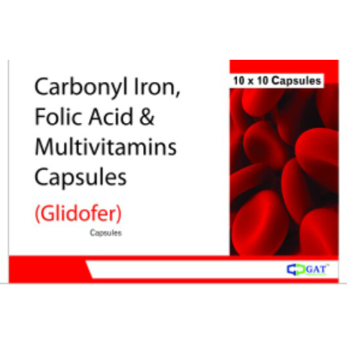 Carbonyl Iron Folic Acid Multivitamins Capsules