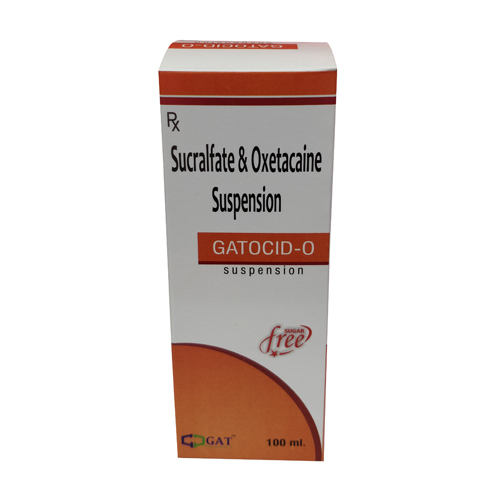100 ml Sucralfate Oxetacaine Suspension Syrup